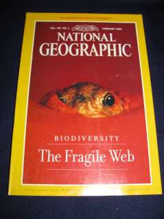 National Geographic February 1999 The Sixth Extinction  