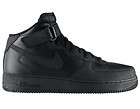 Nike Air Force 1 Mid 07 TT Tec Tuff  Mens Black Basketball Shoes 
