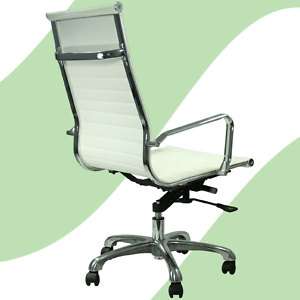 Modern White Lider High Back Office Chair Conference  