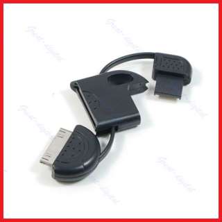   Fob Style USB Data Sync Charger Cable For iPhone 3G 4G iPod B  