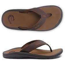   Ohana Dark Java/Ray Flip Flop Sandals Mens sizes 9 13 NEW  