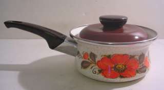 Sanko Ware ENAMEL Cookware 2.5 Quart Dutch Oven Pot Pan  