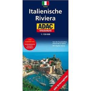 ADAC UrlaubsKarte Italienische Riviera 1  150 000 Von der 