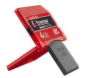   High Capacity Speicherkarte 4GB Extreme Plus USB Ducati Edition