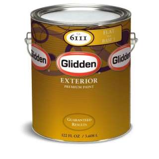 Glidden Premium 1 Gallon Flat Latex Exterior Paint GL6113 01 at The 