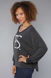 Wildfox The Yes Nevada Jumper  Karmaloop   Global Concrete 