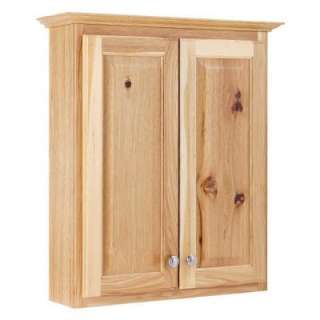   In. Natural Hickory Bath Storage Cabinet TTHY NHK 