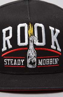 Rook The Steady Mobbin Snapback Cap in Black Red  Karmaloop 