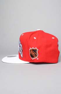 Mitchell & Ness The Arch Snapback Hat in Red White  Karmaloop 