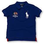 RALPH LAUREN Italy Crossed Flags Country polo shirt 2 7 years
