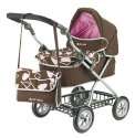 Knorrtoys 71050   Maclaren Travelmate Pram Puppenwagen, braunrosa