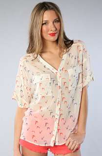 Quiksilver The Free Bird Button Up Top  Karmaloop   Global 