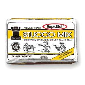 Rapid Set 50 lb. Stucco Mix 13010050 