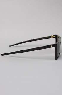 Super Sunglasses The W Sunglasses in Black  Karmaloop   Global 