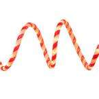 Home Accents Holiday 18 ft. Candy Cane Rope Light Kit, Red and White 