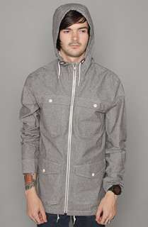 Vans The Ballast Jacket in Black Chambray  Karmaloop   Global 