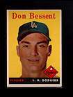 1958 TOPPS #401 DON BESSENT EX MT B4141