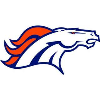 Fathead 55 In. X 33 In. Denver Broncos Logo Wall Appliques FH14 14012 