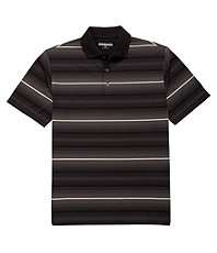 Roundtree & Yorke Big & Tall Performance Striped Polo Shirt $34.80
