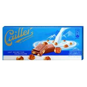 CAILLER   Schweizer Milch Nuss Schokolade delikatessa 100g  