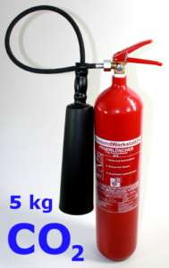 Feuerlöscher CO2 / Kohlendioxid GS 5x BC, 5kg neu  