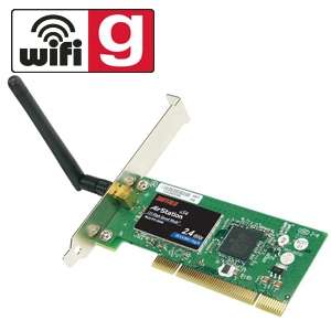 Buffalo WLI2 PCI G54S PCI Wireless Network Adapter   125Mbps, 802.11g 