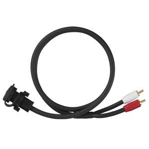 Clarion CCAAUX Audio Cable   3.5mm Stereo Mini Jack to RCA Extension 