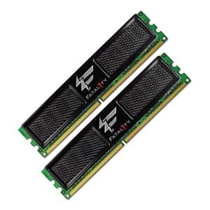 OCZ Fatal1ty Dual Channel 4096MB PC6400 DDR2 800MHz Memory (2x2048) at 