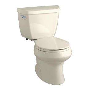 KOHLER Wellworth Classic 2 Piece Round Toilet in Almond DISCONTINUED K 