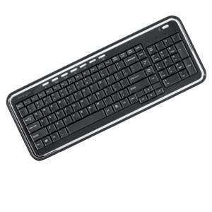 Kensington 64365 SlimType Keyboard   PC/MAC Compatible, USB, Laptop 