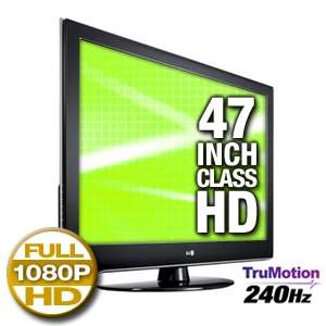LG 47LH55 47 LCD Full HDTV   1080p, 1920x1080, 800001 Dynamic, 2.4ms 