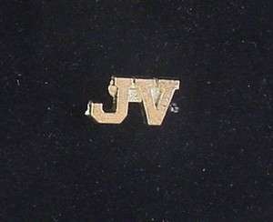 JV Junior Varsity Award SPORT HIGH SCHOOL LETTER JACKET LAPEL PIN 