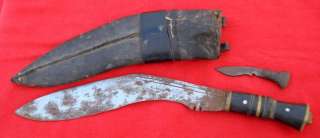 ANTIQUE COLLECTIBLE OLD ARMY KNIFE GHURKA NEPAL  