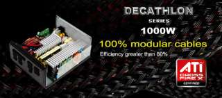 Silverstone Decathlon DA1000 ATX 1000 Watt Power Supply   Modular Item 