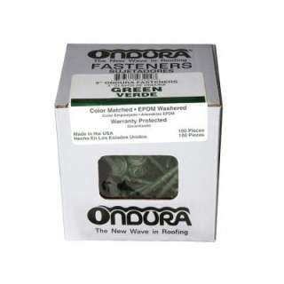 Ondura 3 in. Green Nails (100 Pack) 3204 
