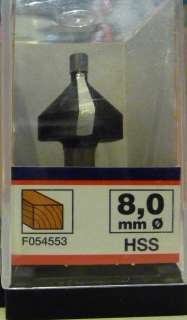Fasenfräser HSS 8mm Ø22,8mm 45 º #F054553  