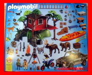 Playmobil 4057 Tolles grosses Abenteuer Camp /Baumhaus /Exklusiv Set 