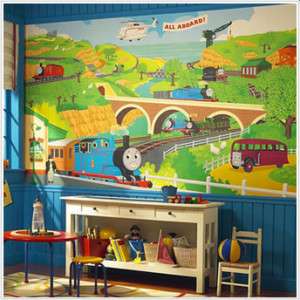Thomas and Friends Giant Wall Mural 9 X 15  