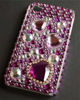 iPhone 4 STRASS Cover Hard Case BLING GLITZER  