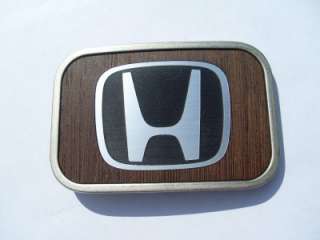 Official Wood HONDA Belt Buckle civic accord si s2000 R  