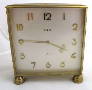Double Sided Partners Clock SEMCA Brass 7 jeweled # 280  