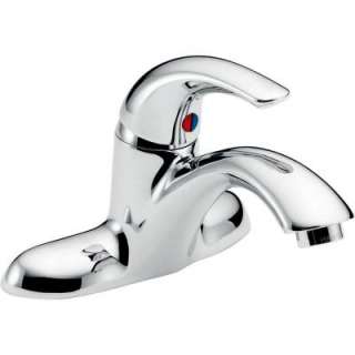 Delta Teck 4 In. 1 Handle Mid Arc Bathroom Faucet in Chrome 22C101 at 
