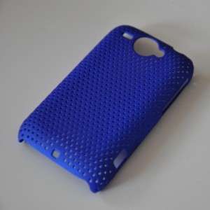 Back Cover Case Tasche Hülle für HTC Wildfire blau  