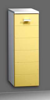 Anrichte Unterschrank 1 Tür Gelb 25cm Kesper Badmöbel  