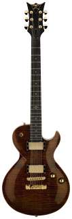 Dean B. Zelinsky E Gitarre Bolero FM Tigers eye TRAUM  