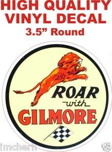   Style Roar With Gilmore Gasoline Oil Gas Pump Decal   The Best  