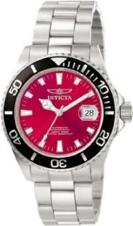 Invicta Pro Diver 660 feet Red Dial Automatic Mens Watch 0998 