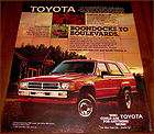 1987 TOYOTA Red 4RUNNER Photo AD  