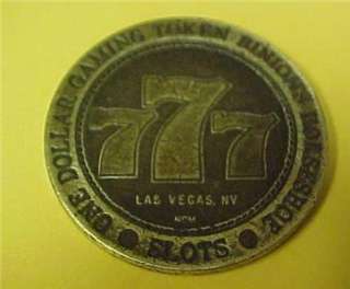 Binions Horseshoe Las Vegas $1.00 Gaming Token 10184C  