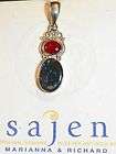   Offerings .925 Sterling Silver Mexican Fire Opal Pendant Retail $95